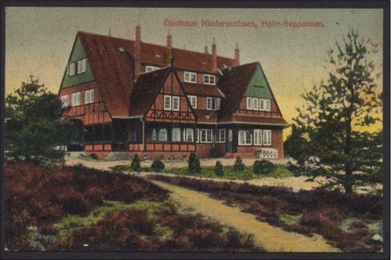 Gastaus Niedersachsen Ansichtskarte