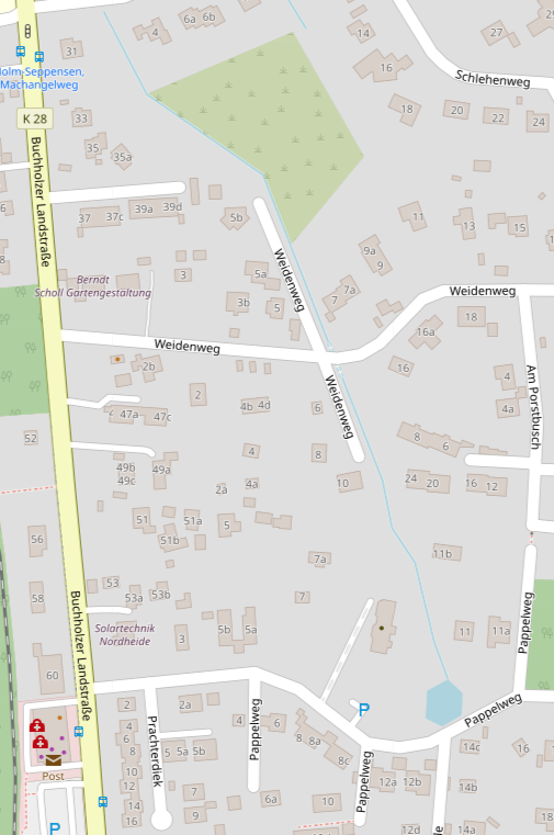 Wasser im Bäumeviertel