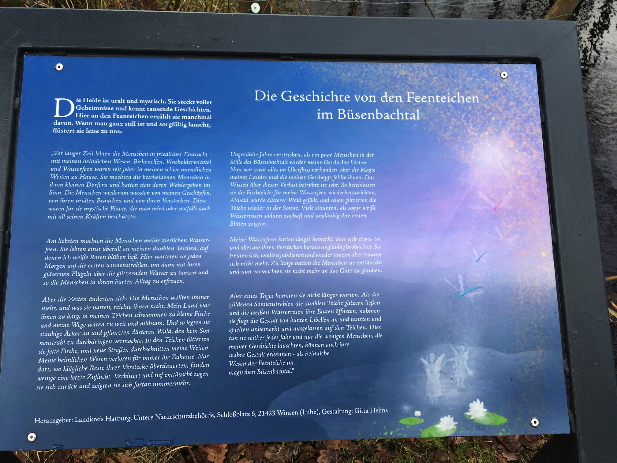 Geschichte der Feenteiche Geschichte der Feenteiche